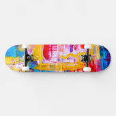 Skateboard Cool esthétique artistique (Horz)