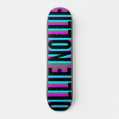 Skateboard Cool Glitch Grey Ollie Nollie Planche De Patinage (Devant)
