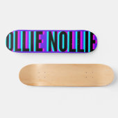 Skateboard Cool Glitch Violet Ollie Nollie Planche De Patinag (Horz)