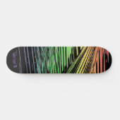 Skateboard Cool Grunge - Personnalisable (Horz)