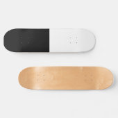 Skateboard Cool moderne classique Couleur fractionnement moit (Horz)