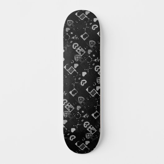 Skateboard Cool Monochromatique Street Art Inspiré (Recto)