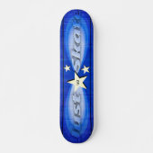 Skateboard Cool Monogramme "Patinage Juste" (Devant)