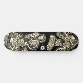 Skateboard Cool noir Sepia (Horz)