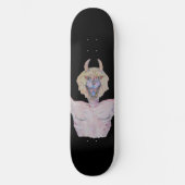 Skateboard cool on-off picture of demonic monster (Recto)