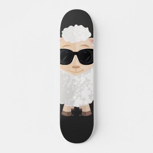 Skateboard Cool Sheep (Devant)