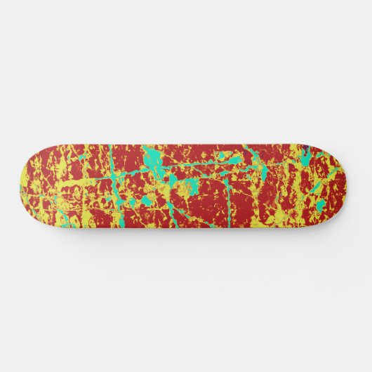 Skateboard Cool Worn Wall Motif (Horz)