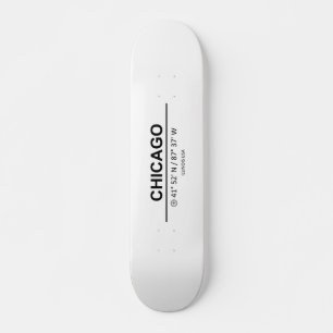 Skateboard Coordonnées Chicago