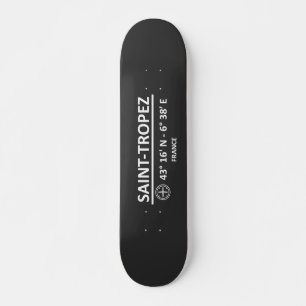 Skateboard Coordonnées Saint-Tropez