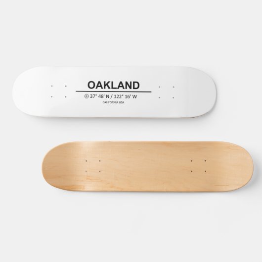 Skateboard Coordonner Oakland (Horz)