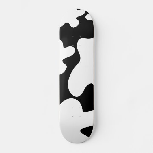 Skateboard copie de motif de vache au Holstein (Recto)