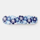 Skateboard Copie florale hawaïenne de chemise de ketmie (Horz)