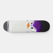 Skateboard Copie pourpre de photo de parties scintillantes de (Horz)