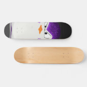Skateboard Copie pourpre de photo de parties scintillantes de (Horz)