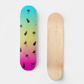 Skateboard Copie tropicale (Recto)