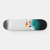 Skateboard Copie turquoise de photo de parties scintillantes (Horz)