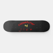 skateboard "COPWATCHER 4 LIFE" (Horizontaal)