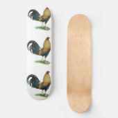 Skateboard Coq de combat : Dom ou Crele (Recto)