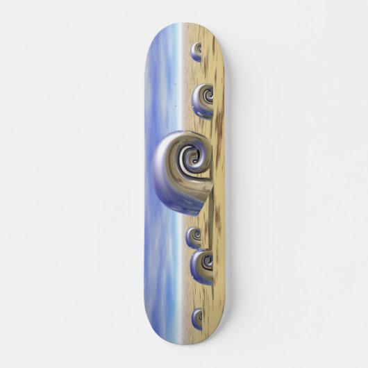 Skateboard Coques métalliques (Devant)