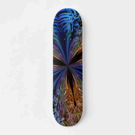 Skateboard Coral Kaleidoscope Skate (Devant)
