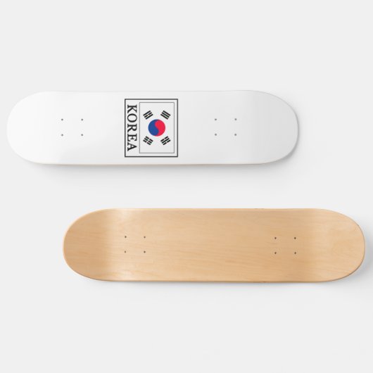 Skateboard Corée (Horz)