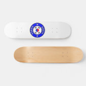 Skateboard Corée du Sud (Horz)