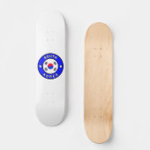 Skateboard Corée du Sud (Recto)