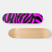 Skateboard COREY TIGER 1980's TIGER STRIPE BOLD ROSE NOIR (Horz)