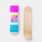 Skateboard Corey Tiger 80s Été Soleil (Recto)
