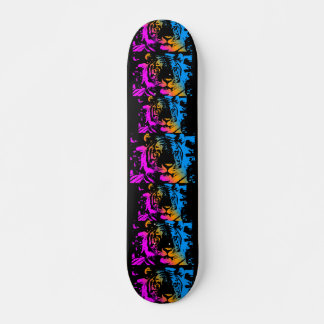 SKATEBOARD COREY TIGER ANNÉES 80 COULEURS DU VISAGE DE TIGRE