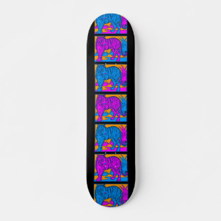 SKATEBOARD COREY TIGER SCENE BLACK DES ANNÉES 1980