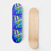 Skateboard Corvette Grand Sport Beachball Reflet (Recto)