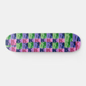 Skateboard Corvettes d'art pop (Horz)