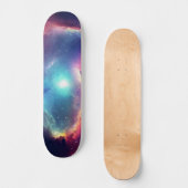 Skateboard Cosmos céleste Espace moderne Galaxie Sky (Recto)