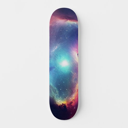 Skateboard Cosmos céleste Espace moderne Galaxie Sky (Recto)