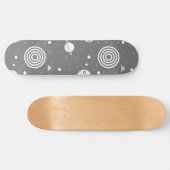 Skateboard Costume d'espace gris (Horz)