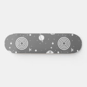 Skateboard Costume d'espace gris (Horz)