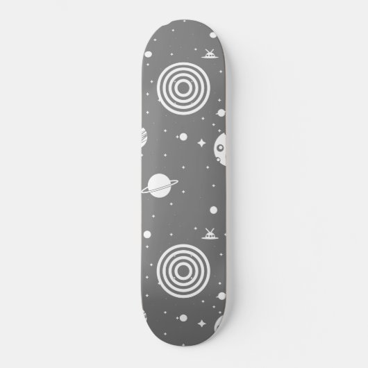 Skateboard Costume d'espace gris (Recto)