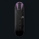 Skateboard Costume noir élégant - Ajouter votre nom<br><div class="desc">Costume noir élégant - Ajouter votre nom</div>