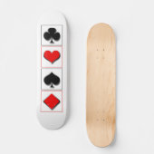 Skateboard Costumes de cartes de lecture 3D (Recto)