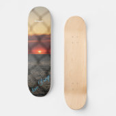 Skateboard Coucher de soleil (Recto)