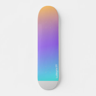 Skateboard Coucher de soleil crépusculaire