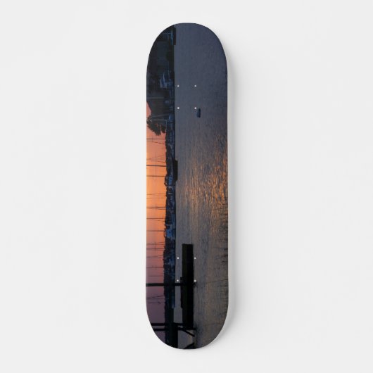 Skateboard Coucher de soleil de Folly River (Devant)