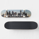 Skateboard coucher de soleil de Philly (Horz)