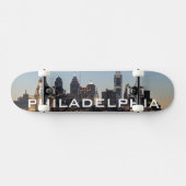 Skateboard coucher de soleil de Philly (Horz)