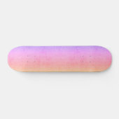 Skateboard coucher de soleil doux (Horz)