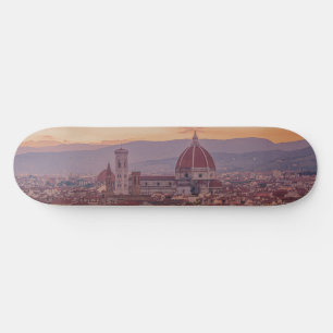 Skateboard Coucher de soleil sur Florence, Italie