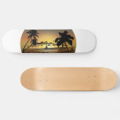 Skateboard Coucher du soleil (Horz)