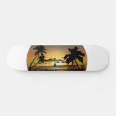 Skateboard Coucher du soleil (Horz)