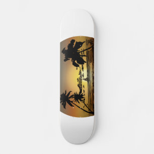 Skateboard Coucher du soleil